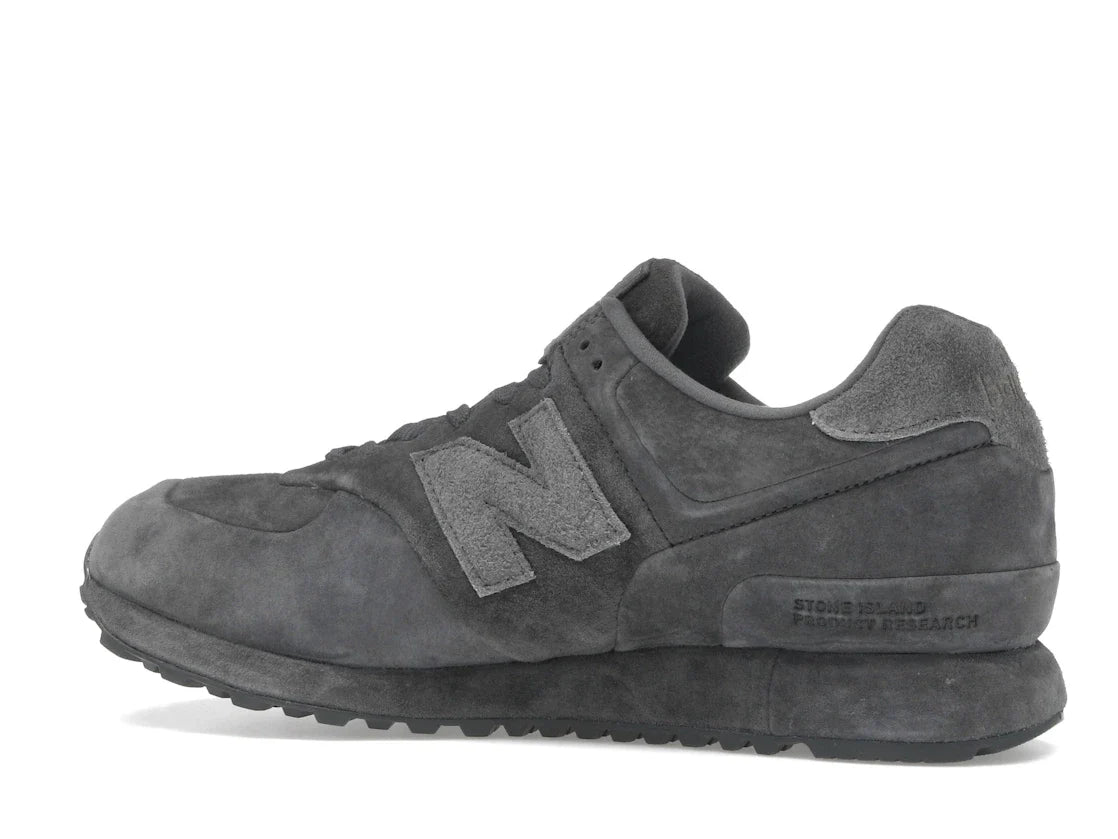 New Balance 574 Legacy Stone Island Ghost Dunkelgrau