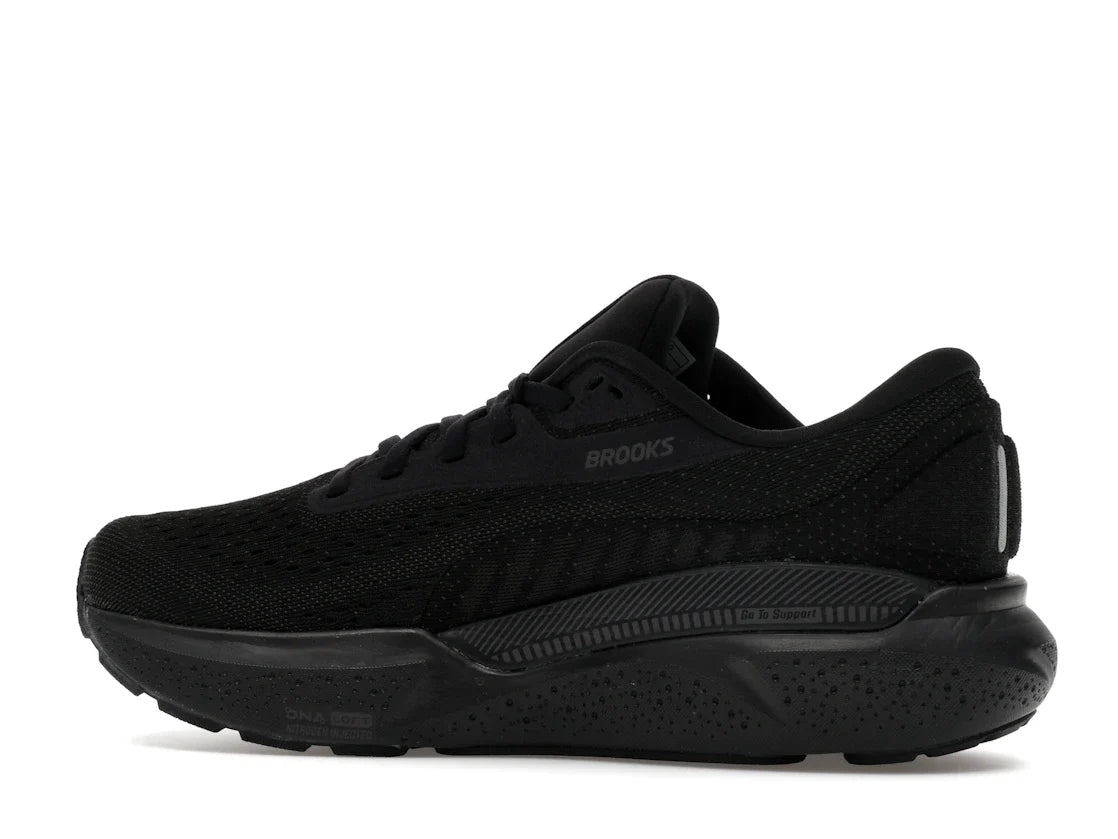 Brooks Adrenaline GTS 24 Black Black Ebony (Damen)