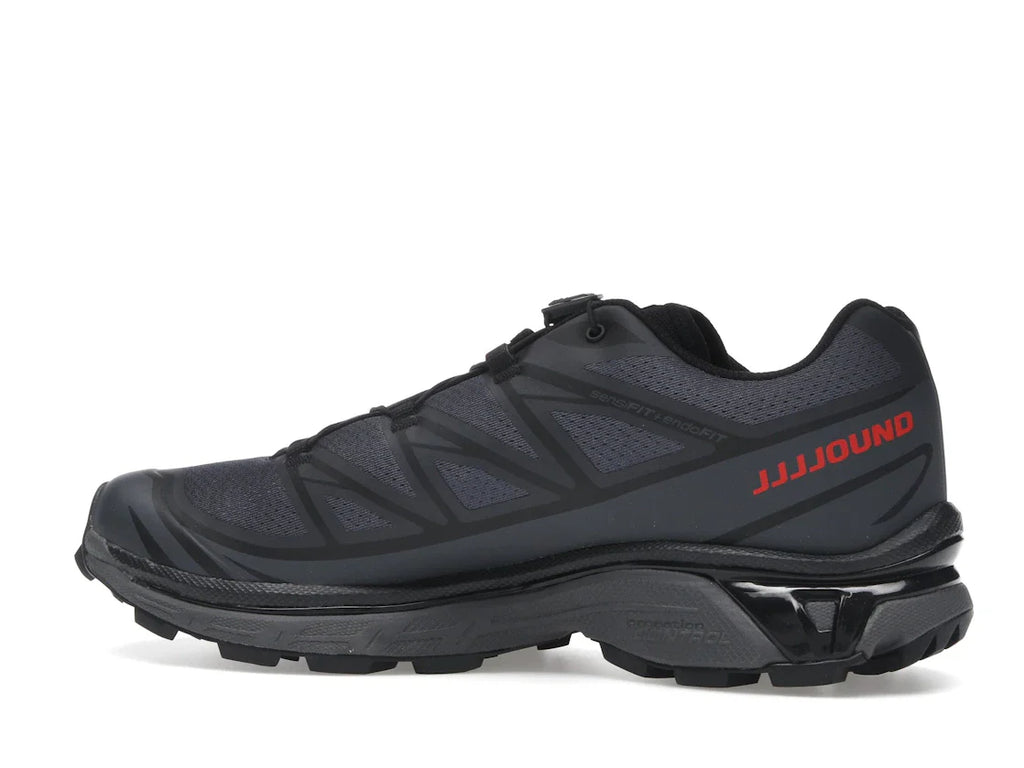 Salomon XT-6 JJJJound Schwarz Feuriges Rot