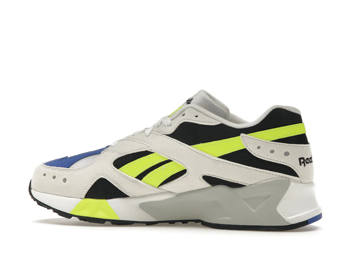 Reebok Aztrek Weiß Schwarz Kobaltgelb