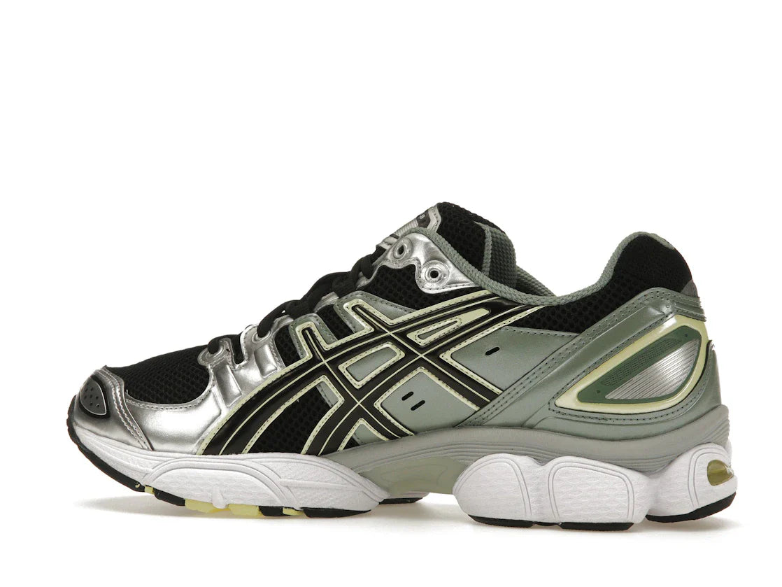 ASICS Gel-Nimbus 9 Schwarz Grün Gelb Silber