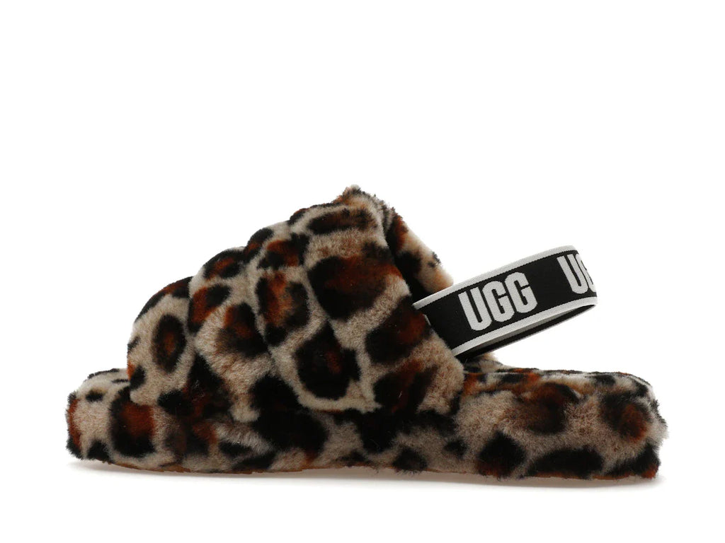 UGG Fluff Yeah Slide Leopard Amphora (Kinder)