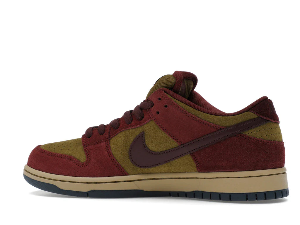 Nike SB Dunk Low Dark Team Red Olive Flak