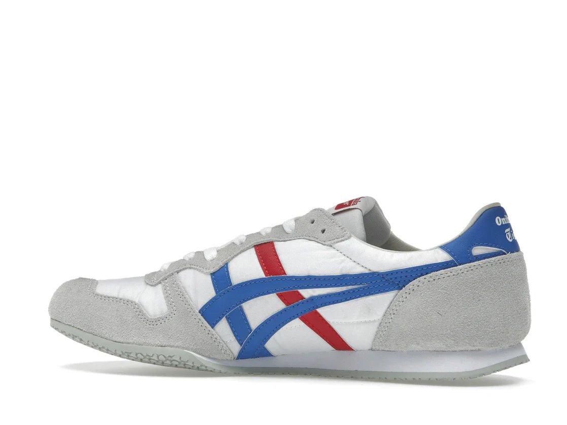 Onitsuka Tiger Serrano Weiß Directoire Blau Rot
