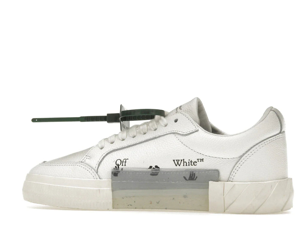OFF-WHITE Vulc Low Leder Weiß SS22