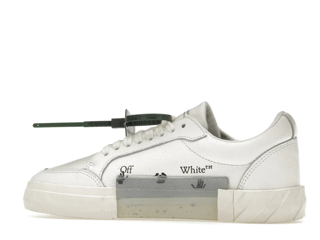 OFF-WHITE Vulc Low Leder Weiß SS22
