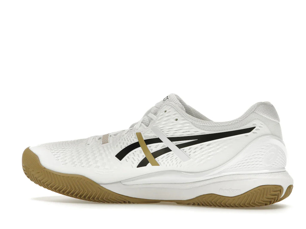 ASICS Gel-Resolution 9 Clay BOSS Matteo Berrettini White Camel