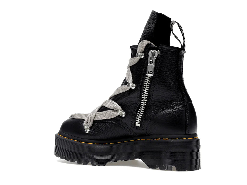 Dr. Martens 1460 Quad Ledersohle Pentagramm Jumbo Schnürstiefel Rick Owens Schwarz
