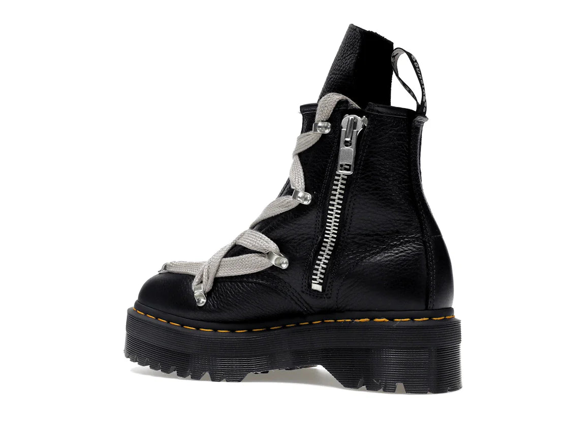 Dr. Martens 1460 Quad Ledersohle Pentagramm Jumbo Schnürstiefel Rick Owens Schwarz