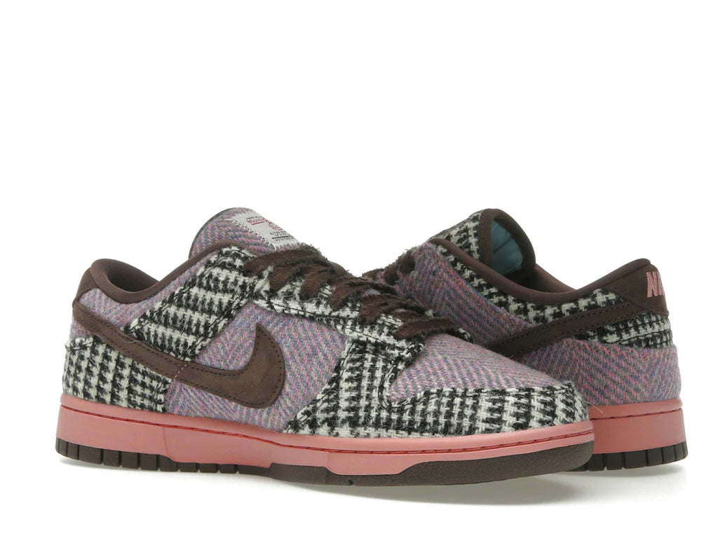Nike Dunk Low Harris Tweed Lila Pink (Damen)