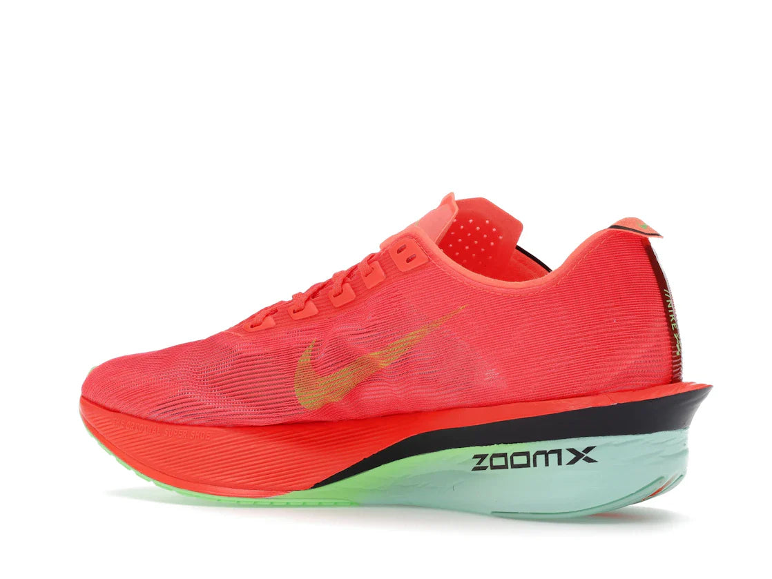 Nike ZoomX Vaporfly Next% 4 Bright Crimson Mint Foam Cave Purple Lime Blast