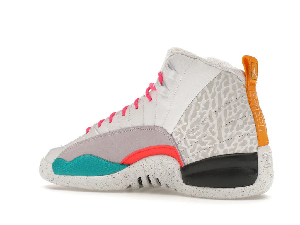 Jordan 12 Retro White Vapor Green (GS)