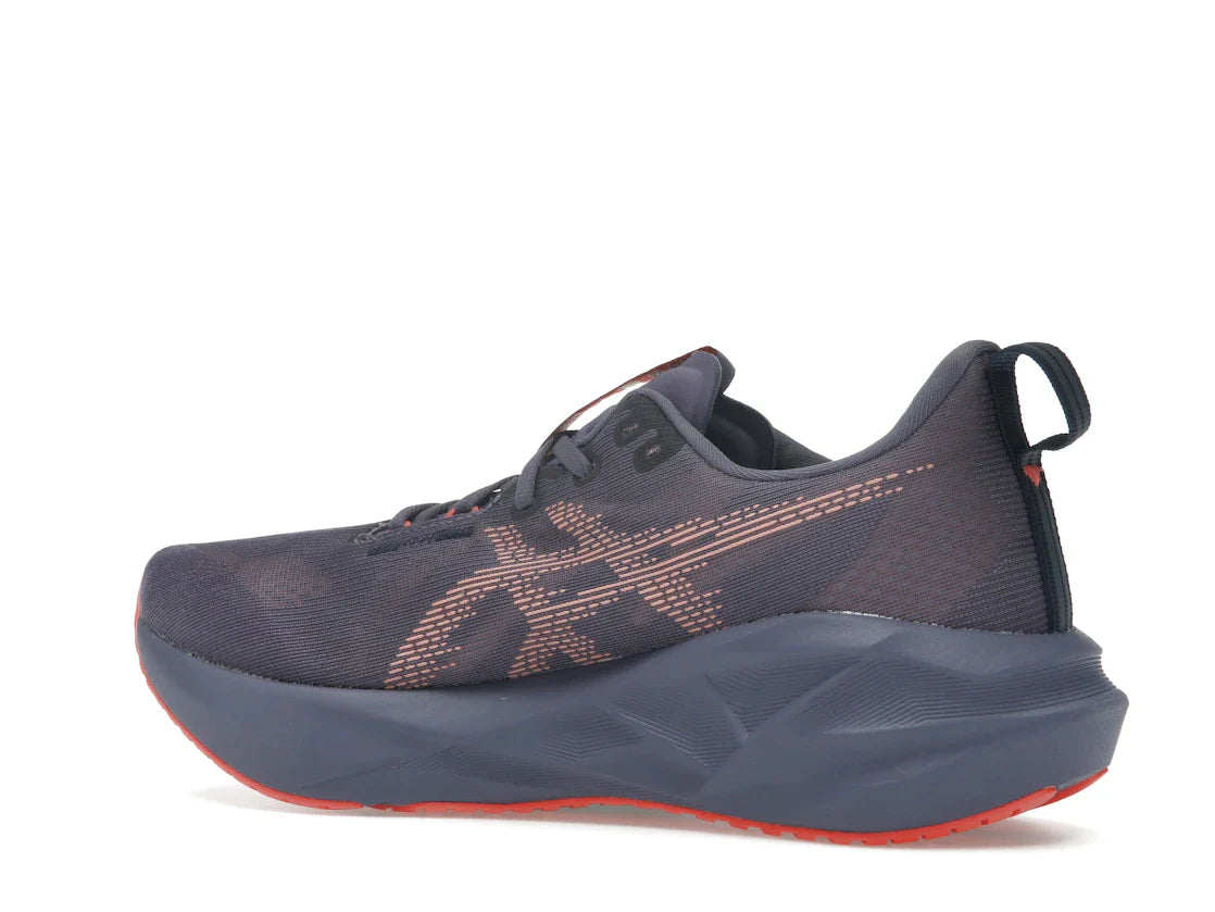 ASICS Novablast 5 Grauviolett Korallenriff