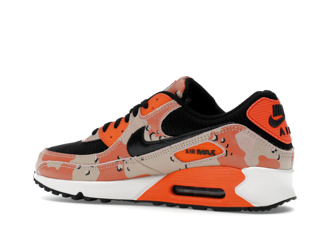 Nike Air Max 90 Premium Bio Beige Safety Orange Camo
