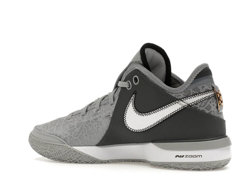 Nike Zoom LeBron NXXT Gen Wolf Gray Metallic Gold