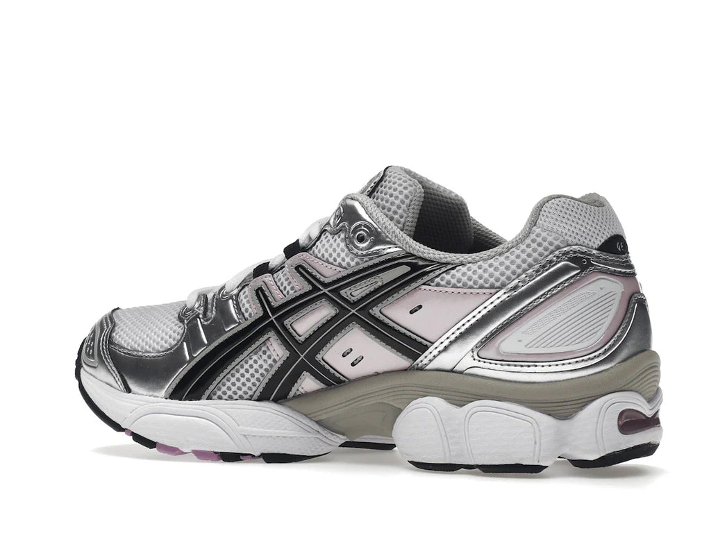 ASICS Gel-Nimbus 9 Weiß Schwarz Hellrosa (Damen)