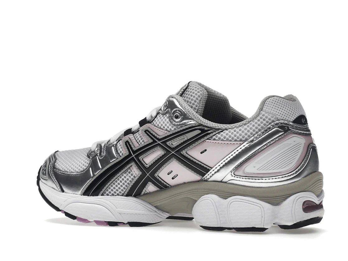 ASICS Gel-Nimbus 9 Weiß Schwarz Hellrosa (Damen)