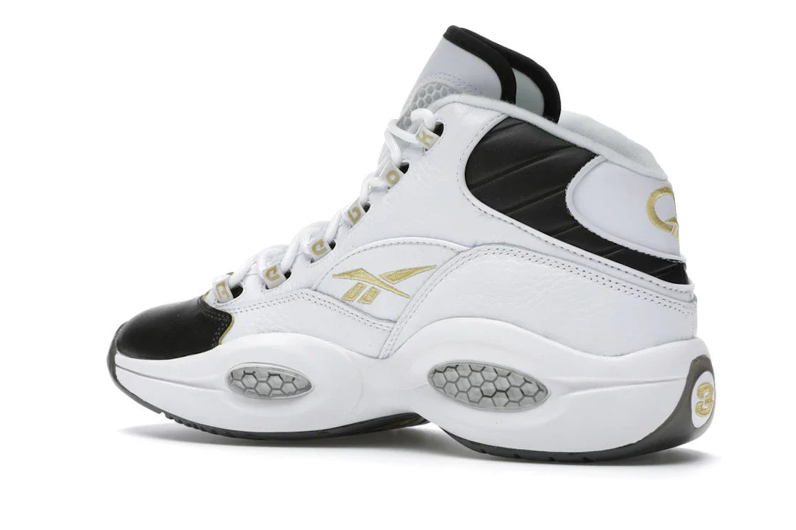 Reebok Question Mid Black Toe