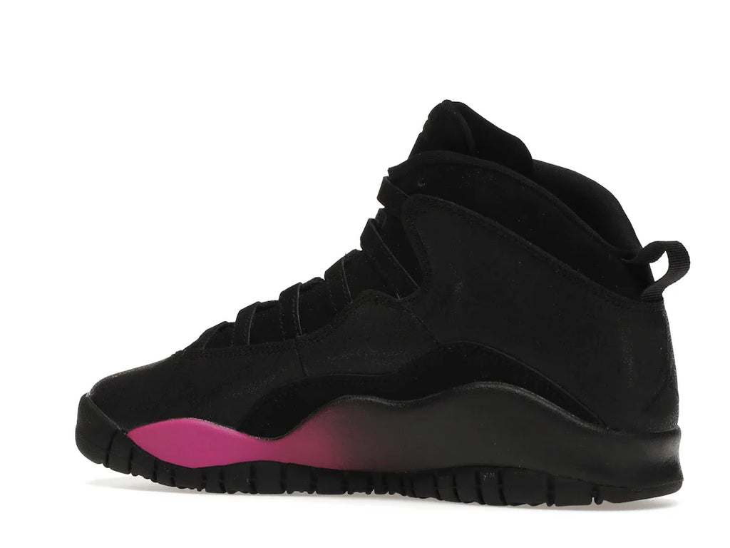 Jordan 10 Retro Schwarz Fuchsia Schwarz (GS)
