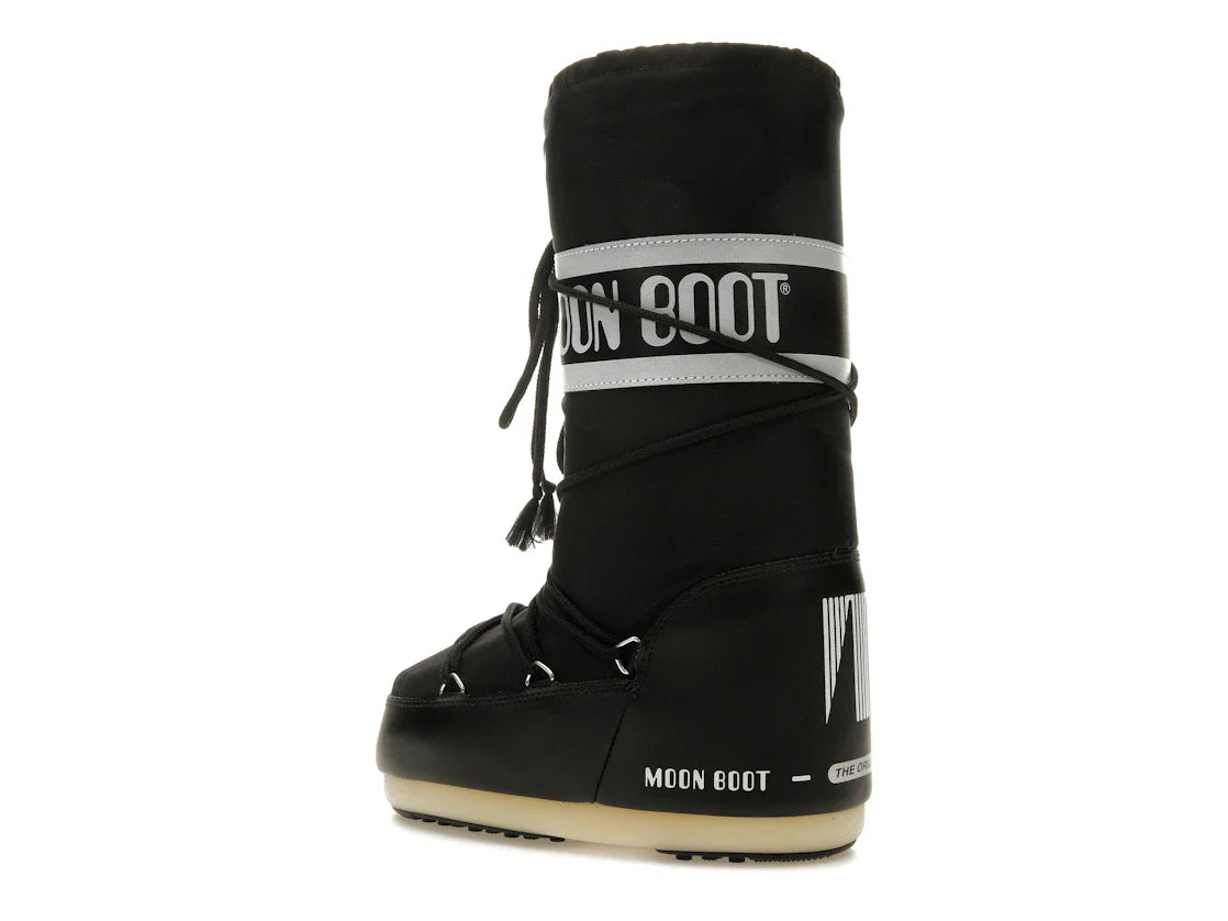 Moon Boot Icon Nylonstiefel Schwarz