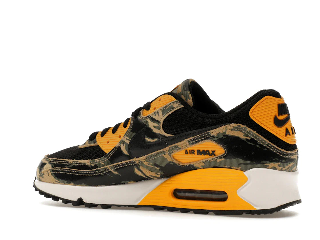 Nike Air Max 90 Premium Schwarz University Gold Camo