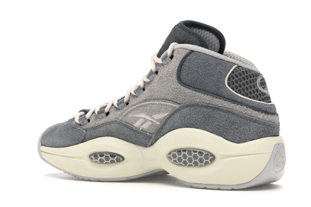 Reebok Question Mid Gray Suede