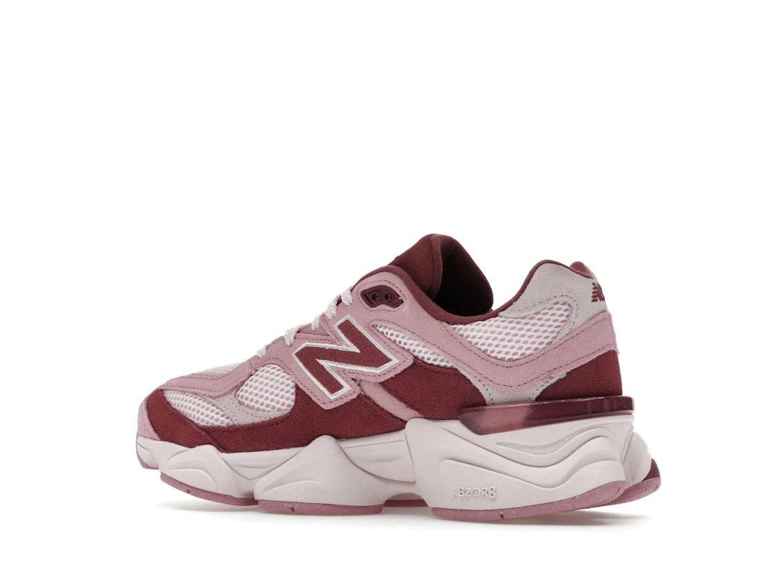 New Balance 9060 Pink Granite Washed Burgundy (GS)