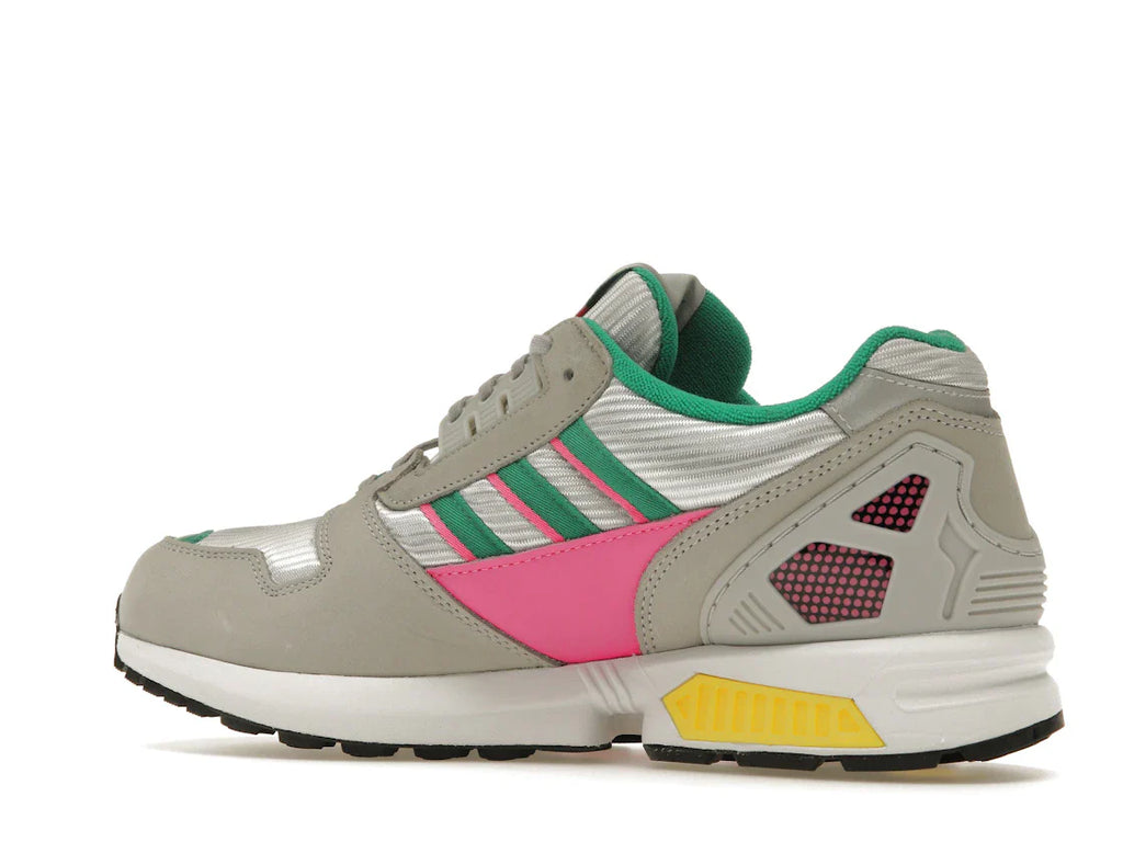 adidas ZX 8000 Grau Court Grün Screaming Pink
