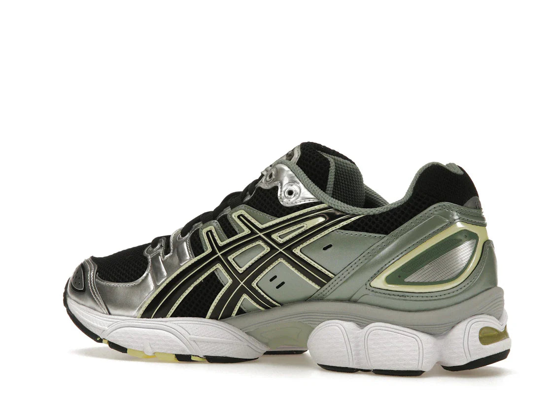 ASICS Gel-Nimbus 9 Schwarz Grün Gelb Silber