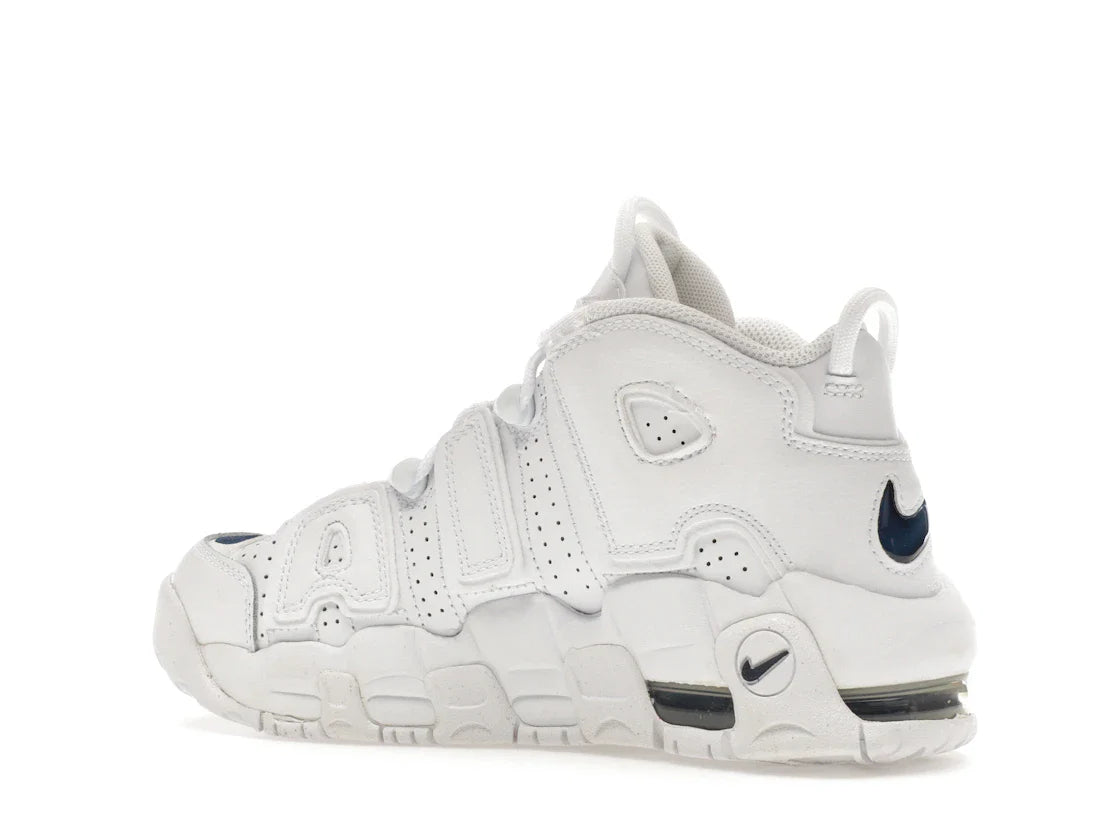 Nike Air More Uptempo Weiß Mitternachtsblau (GS)