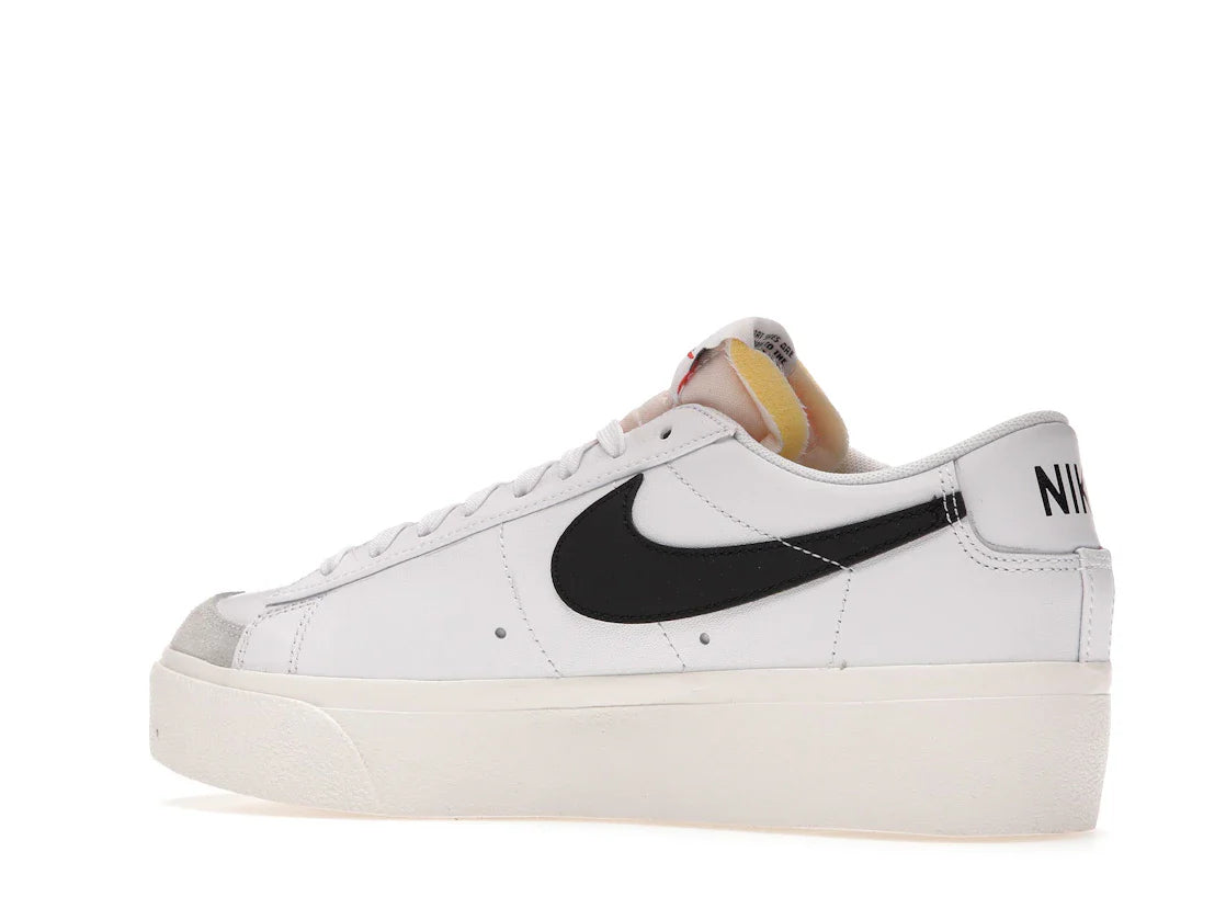 Nike Blazer Low Platform Weiß Schwarz (Damen)