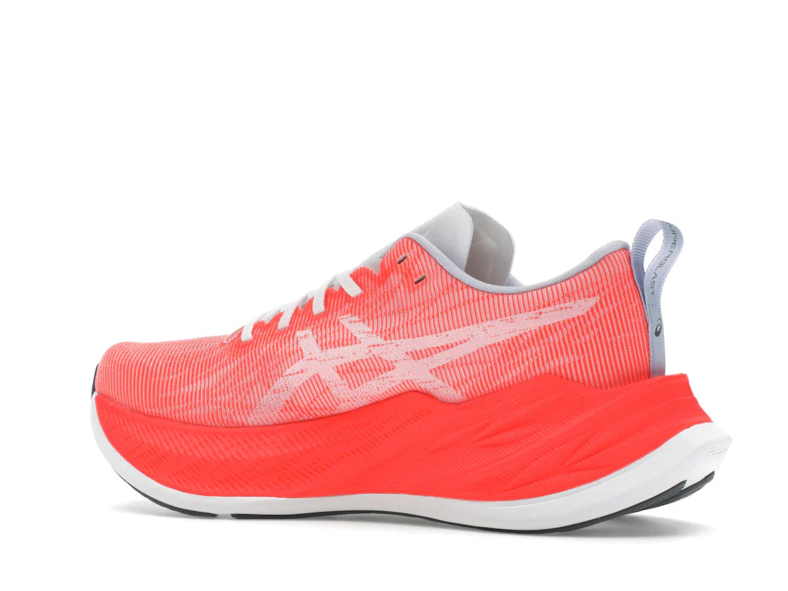 ASICS Superblast Weiß Sonnenaufgang Rot