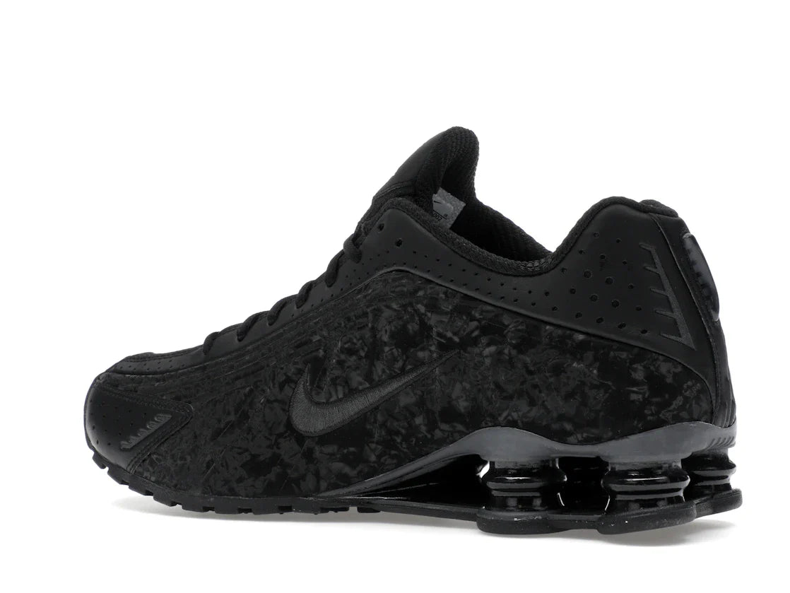 Nike Shox R4 Schwarz mit Blumenmuster (Damen)