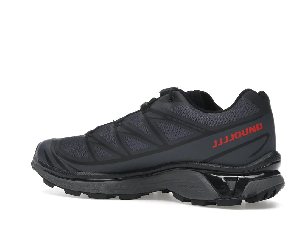 Salomon XT-6 JJJJound Schwarz Feuriges Rot