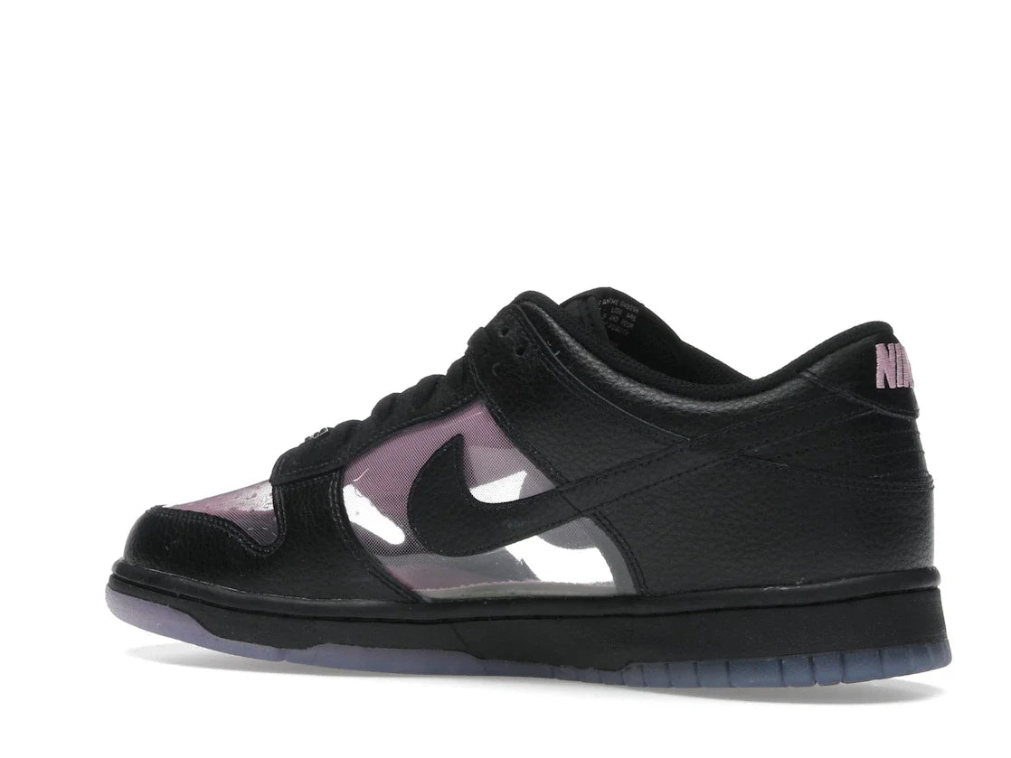 Nike Dunk Low Retro Transparent Schwarz Pink Rise