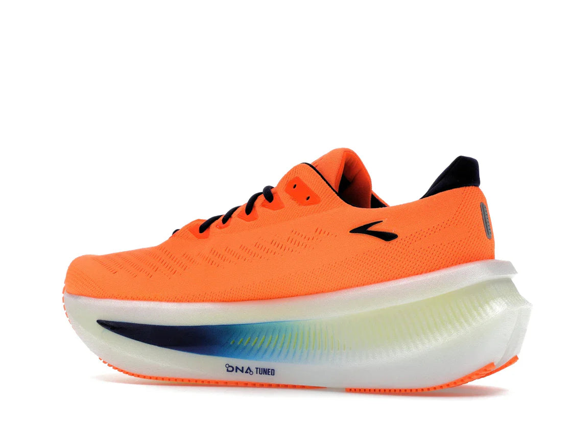 Brooks Glycerin Max 2 Orange Beacon Blau