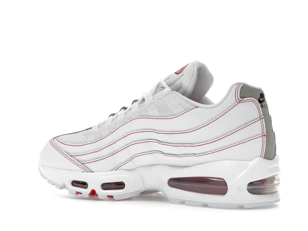 Nike Air Max 95 OG Big Bubble Weiß Universitätsrot