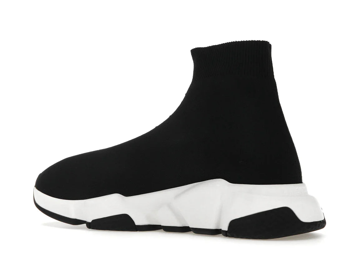 Balenciaga Speed Graffiti Sneaker Weiß Schwarzes Logo (Damen)