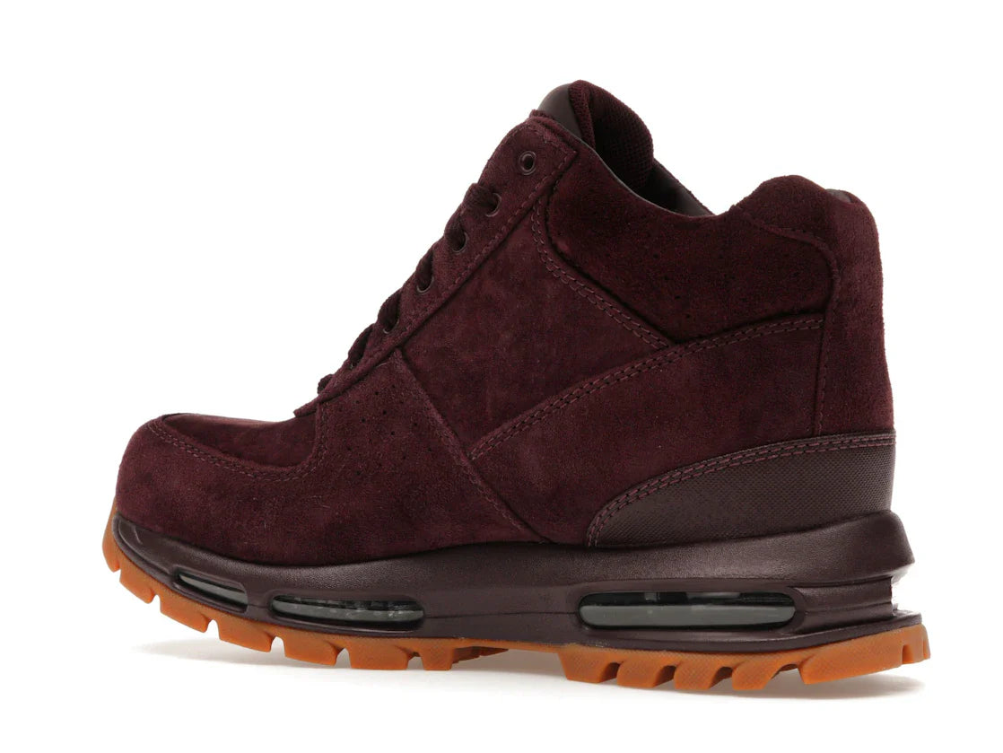 Nike Air Max Goadome Tiefburgunderfarbenes Wildleder