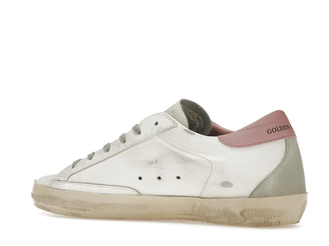 Golden Goose Super-Star Weiß Hellrosa (Damen)