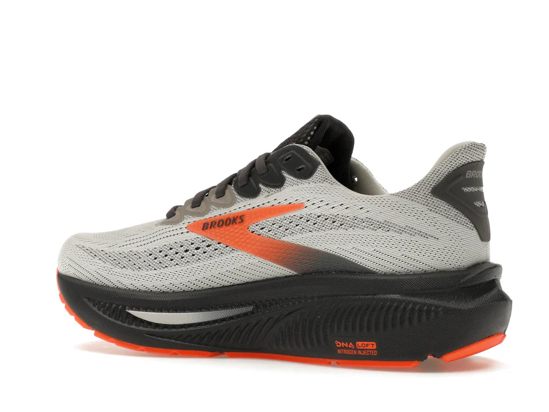 Brooks Ghost 17 Oyster Mushroom Orange Ebony