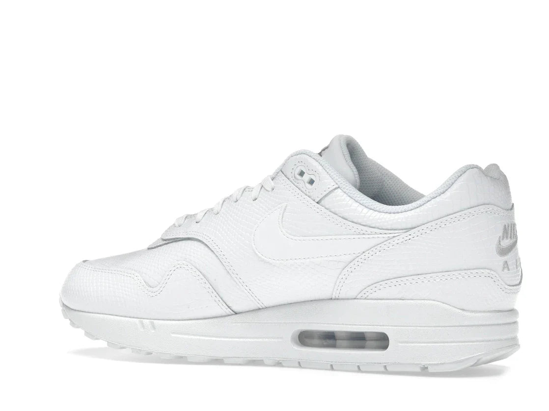 Nike Air Max 1 Premium Weiß Schlangenleder