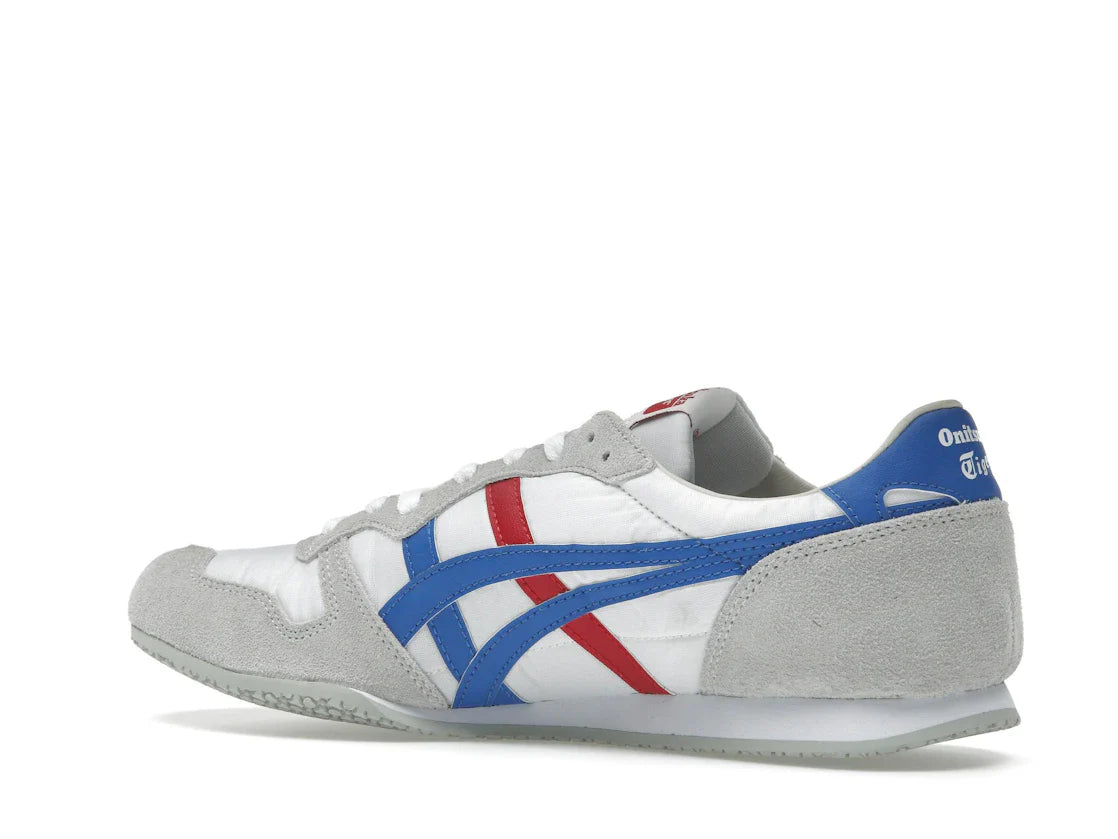 Onitsuka Tiger Serrano Weiß Directoire Blau Rot
