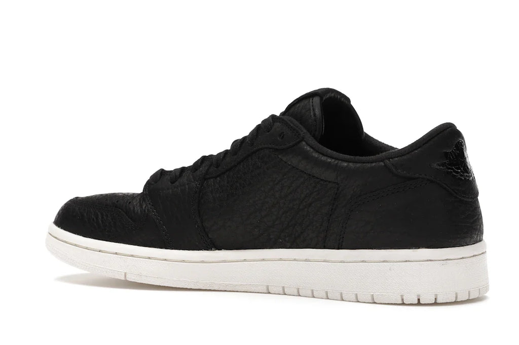 Jordan 1 Retro Low Swooshless Schwarz (2016)