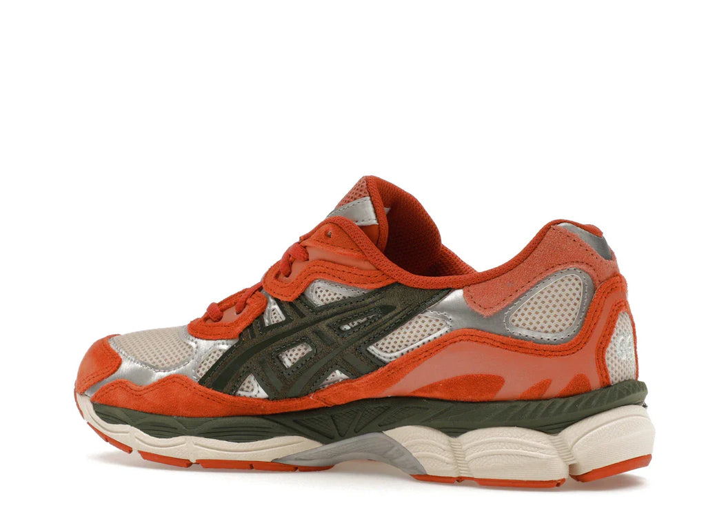 ASICS Gel-NYC Haferflockenwaldgrün Orange