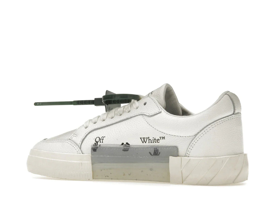 OFF-WHITE Vulc Low Leder Weiß SS22