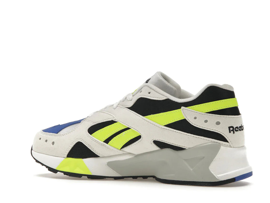 Reebok Aztrek Weiß Schwarz Kobaltgelb