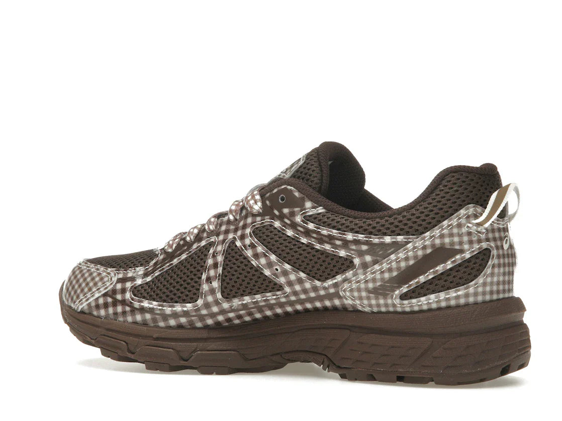 ASICS Gel-Venture 6-stöckiges Modell, rotbraunes Vichy-Karo