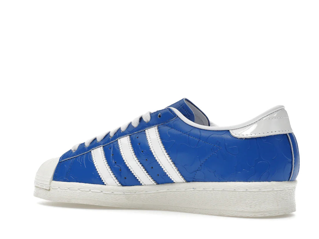 adidas Superstar Vintage Bape Blau Weiß