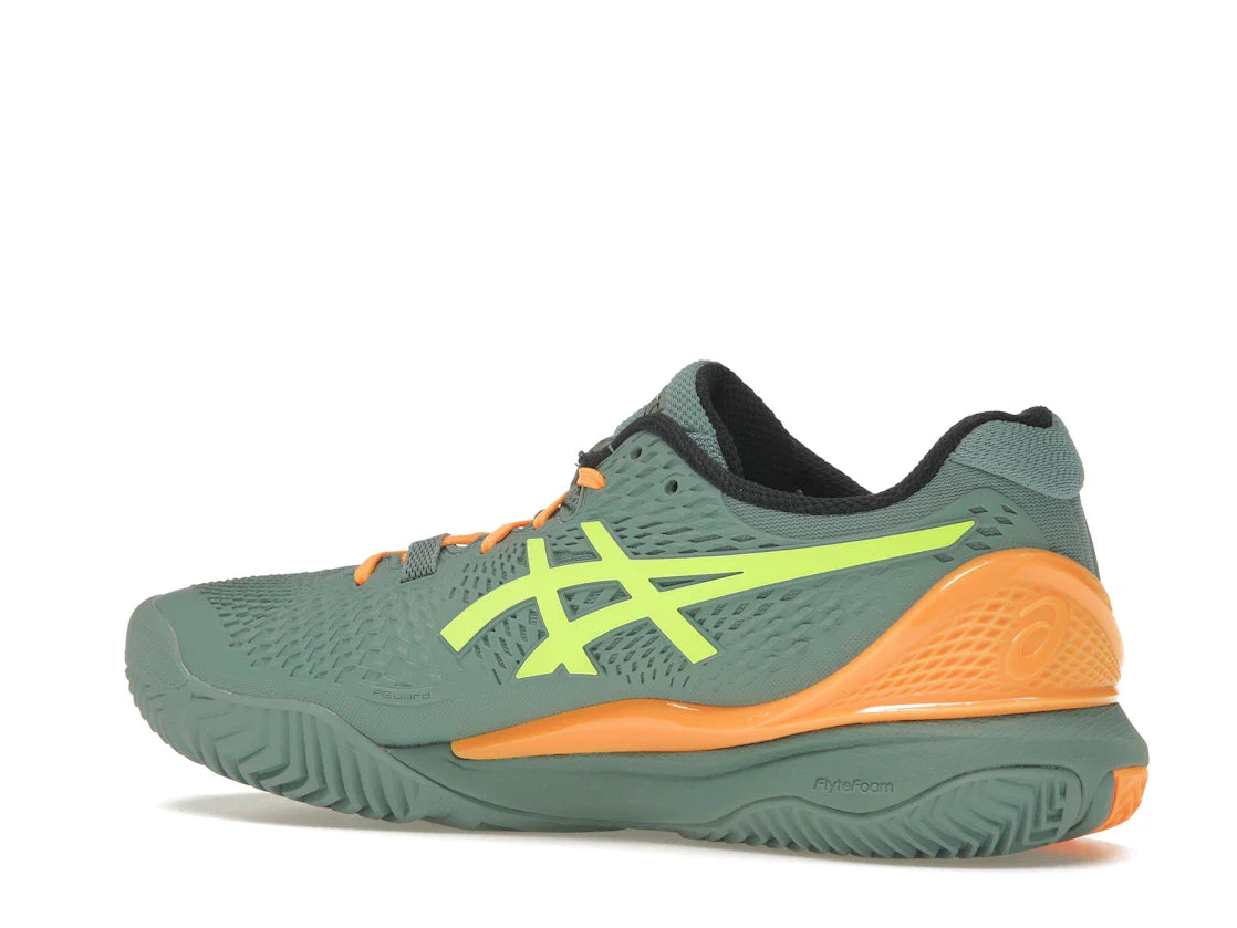 ASICS Gel-Resolution 9 Padel Celadon Sicherheitsgelb